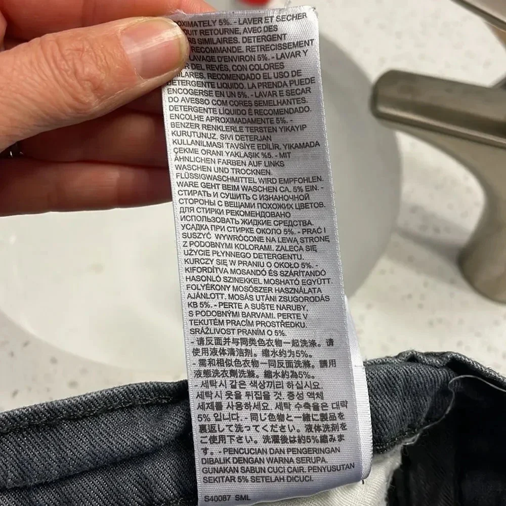 Levi’s Mens grey 514 jeans